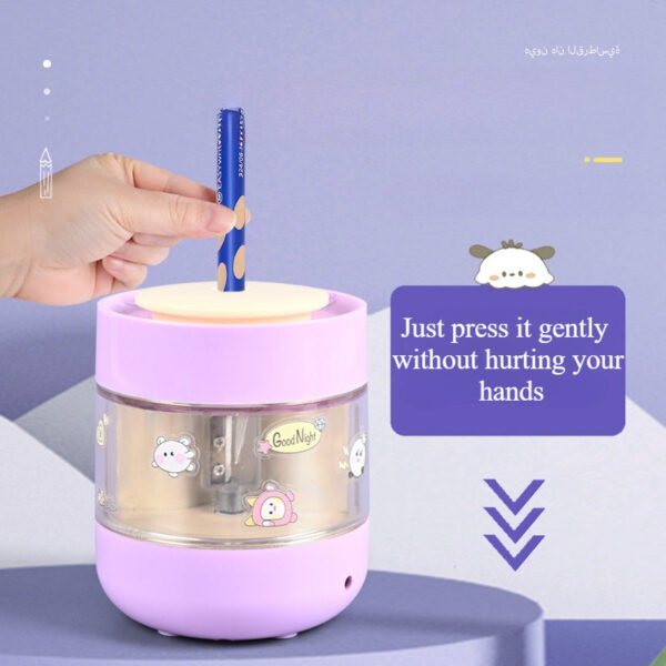 Electric Pencil Sharpener Children's Pencil Sharpener Automatic Pencil Sharpener - Image 2