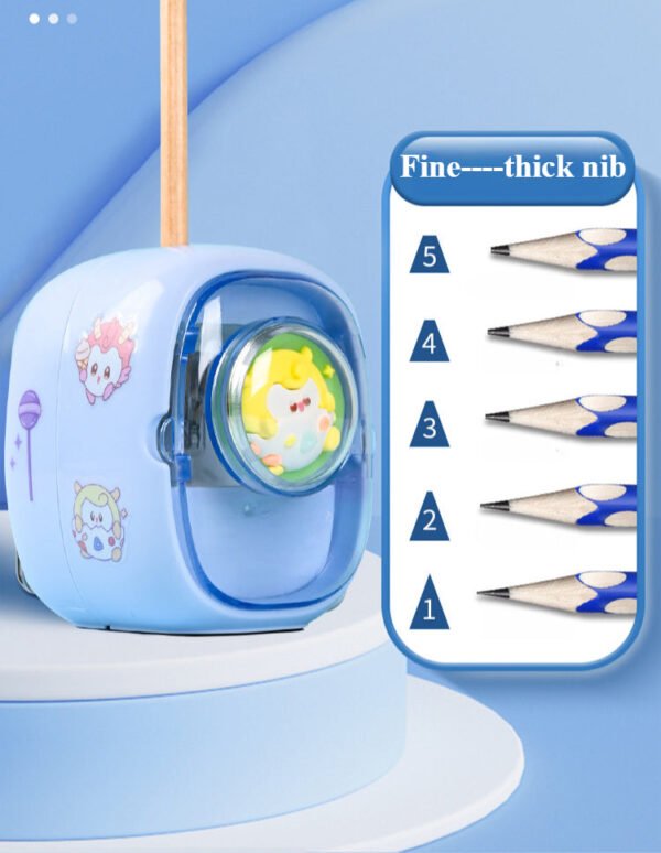 Children's Pencil Sharpener Automatic Pencil Sharpener Stationery - Image 14