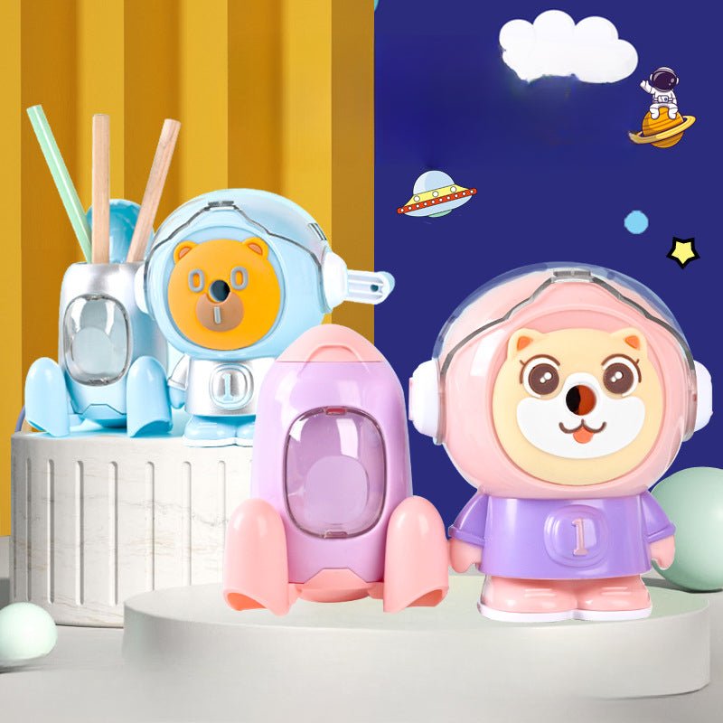 Pencil Sharpener Set Geometric Creative Pencil Sharpener