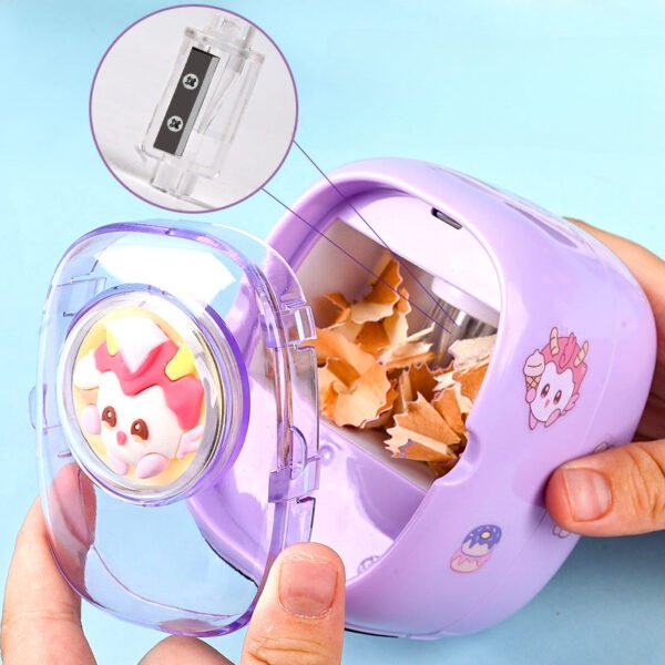 Children's Pencil Sharpener Automatic Pencil Sharpener Stationery - Image 4