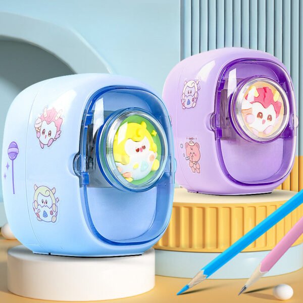 Children's Pencil Sharpener Automatic Pencil Sharpener Stationery - Image 2