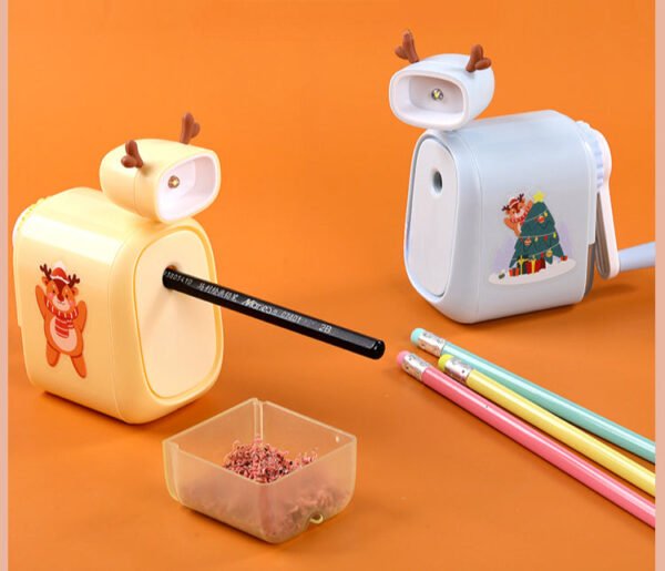 Automatic Pencil Sharpener Children's Christmas Stationery Pencil Sharpener - Image 10
