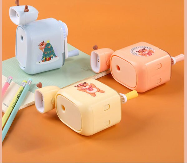 Automatic Pencil Sharpener Children's Christmas Stationery Pencil Sharpener - Image 13