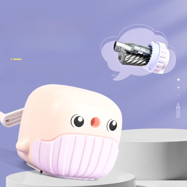 Student Cartoon Pencil Sharpener Whale Pencil Sharpener - Image 2